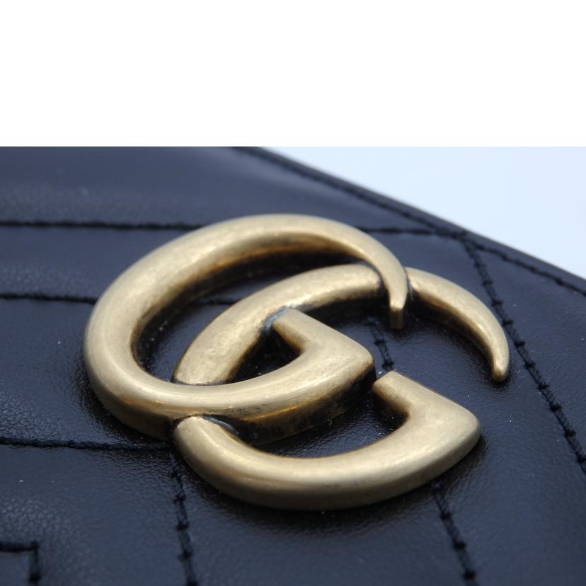 GUCCI グッチ/GGマーモント/ラウンドファスナー長財布/443123//0959/Aランク/93