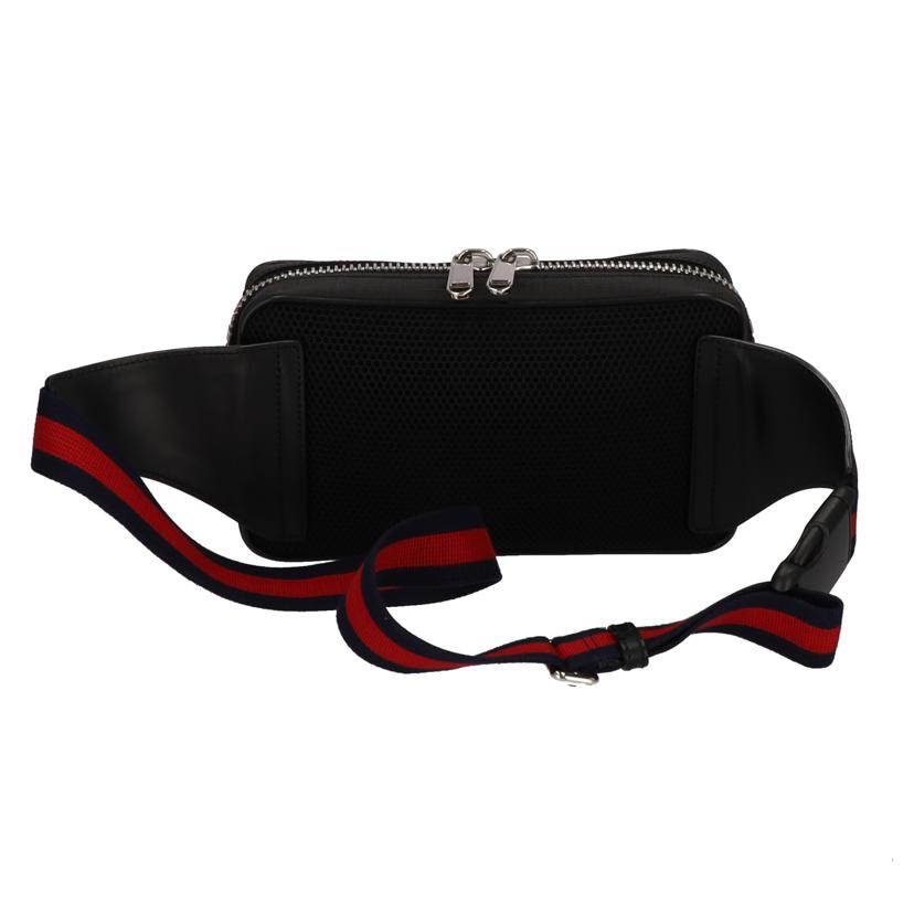GUCCI グッチ/ソフト GGスプリーム ベルトバッグ/ブラック/474293//520981/Aランク/75