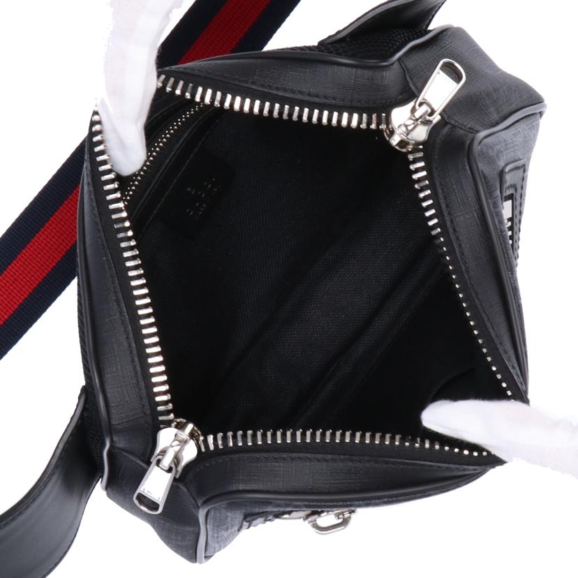 GUCCI グッチ/ソフト GGスプリーム ベルトバッグ/ブラック/474293//520981/Aランク/75