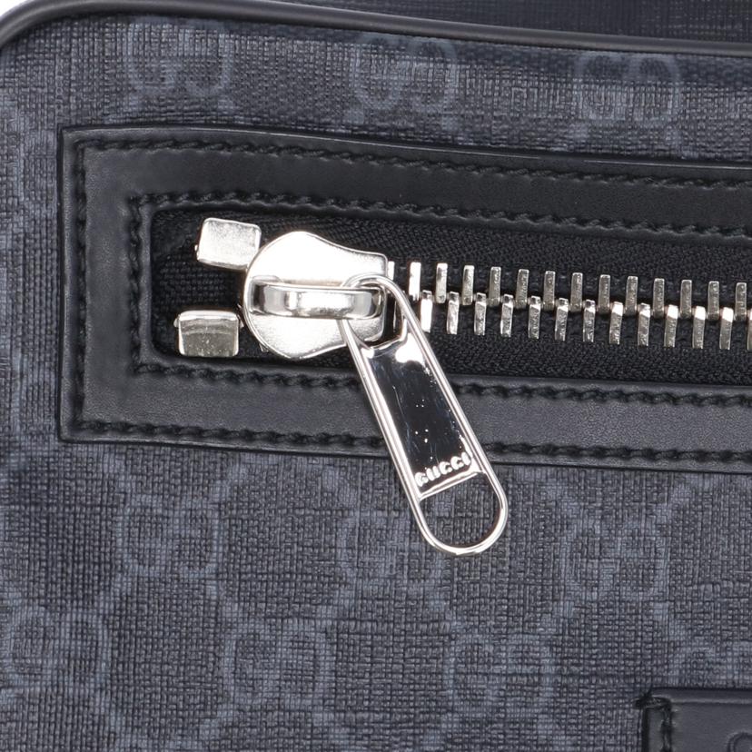 GUCCI グッチ/ソフト GGスプリーム ベルトバッグ/ブラック/474293//520981/Aランク/75
