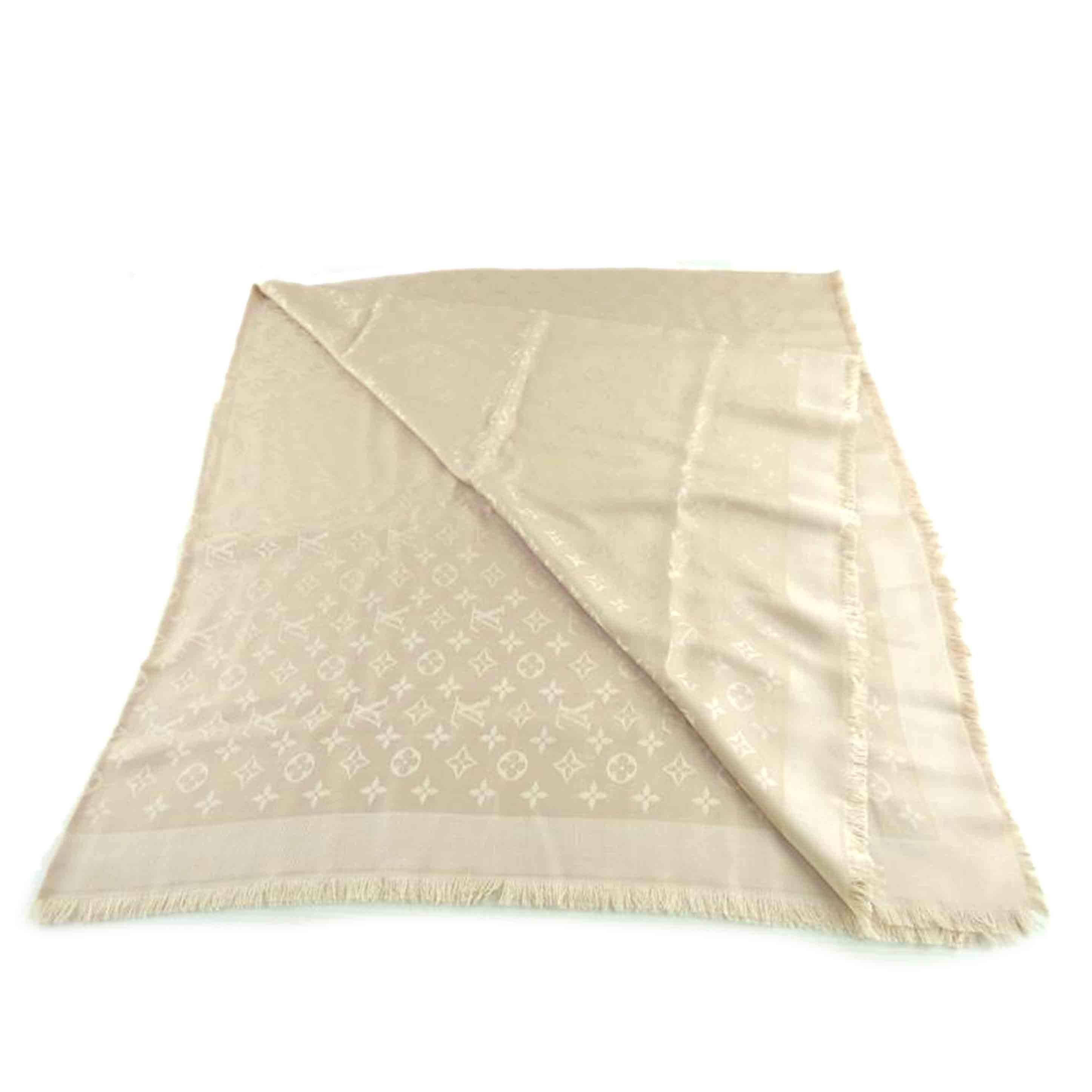 LOUIS VUITTON ルイ・ヴィトン/ストール/シルク/ウール/M77356//MR1***/Bランク/64