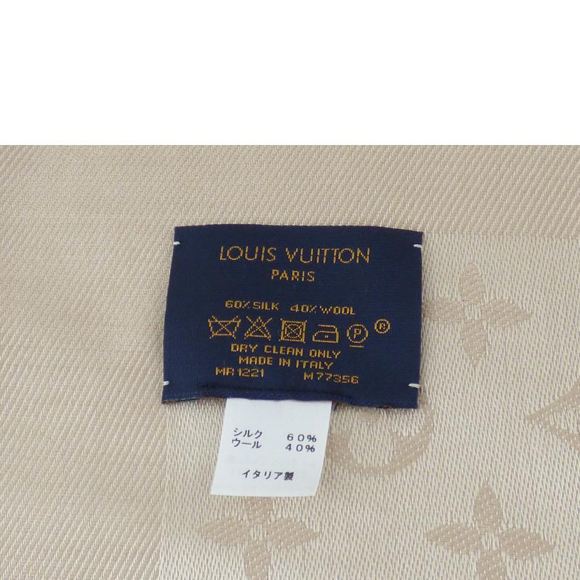 LOUIS VUITTON ルイ・ヴィトン/ストール/シルク/ウール/M77356//MR1***/Bランク/64