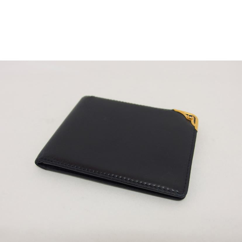 Cartier カルティエ/サフィアライン/レザー二つ折り財布/札・カード入れ/ネイビー//Bランク/04