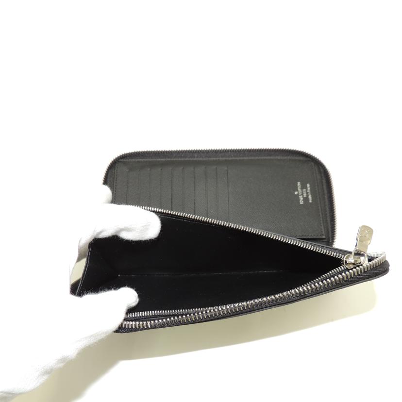 LOUIS VUITTON ルイ・ヴィトン 長財布 二つ折り ブラック メンズ/ジッピーウォレット・ヴェルティカル/ダミエグラフィット/N63095//RFID内蔵/ABランク/69