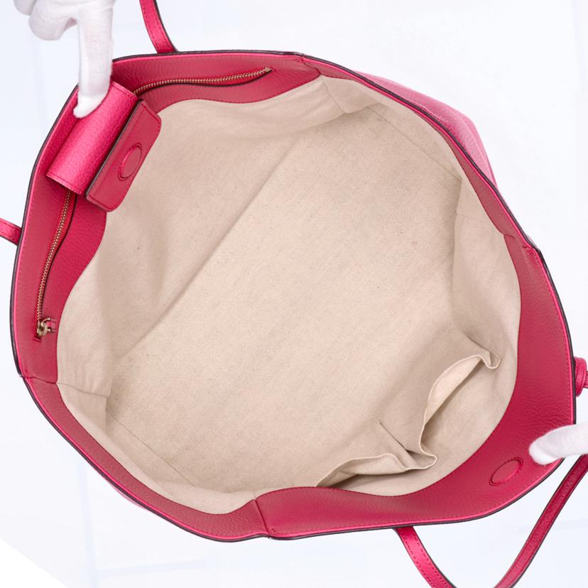 GUCCI グッチ/レザースウィングトート/ピンク/354397//467891/ABランク/75