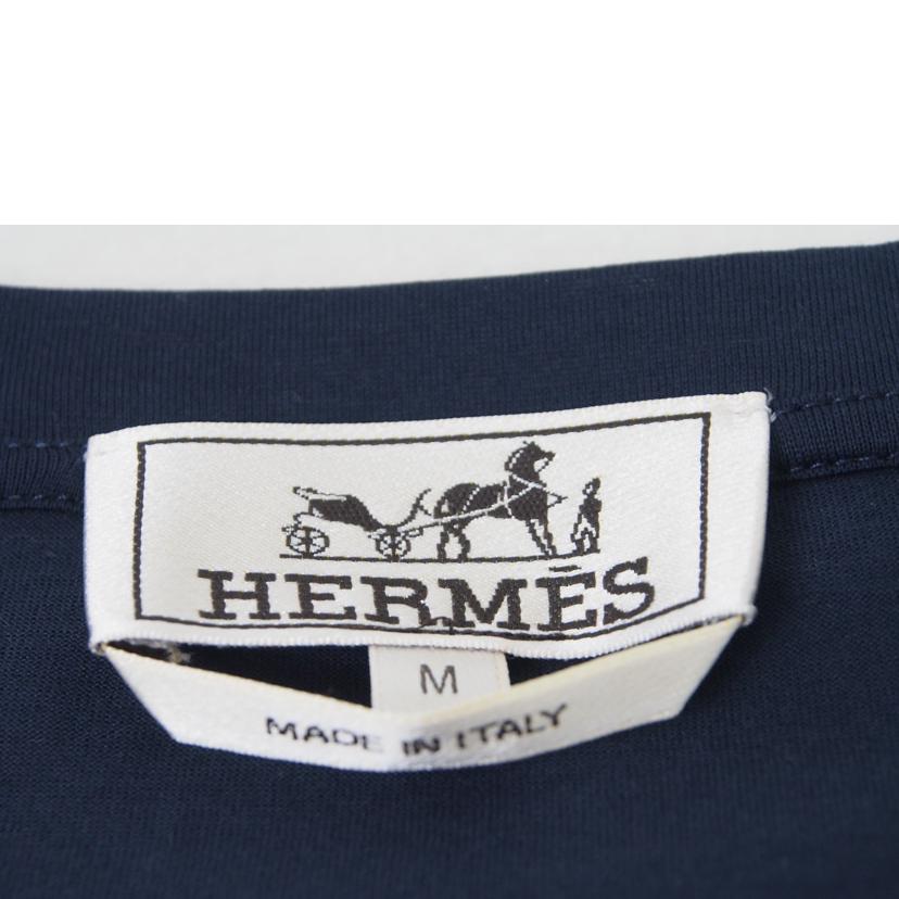 HERMES エルメス/プラス モール 刺繍 Tシャツ//Bランク/78