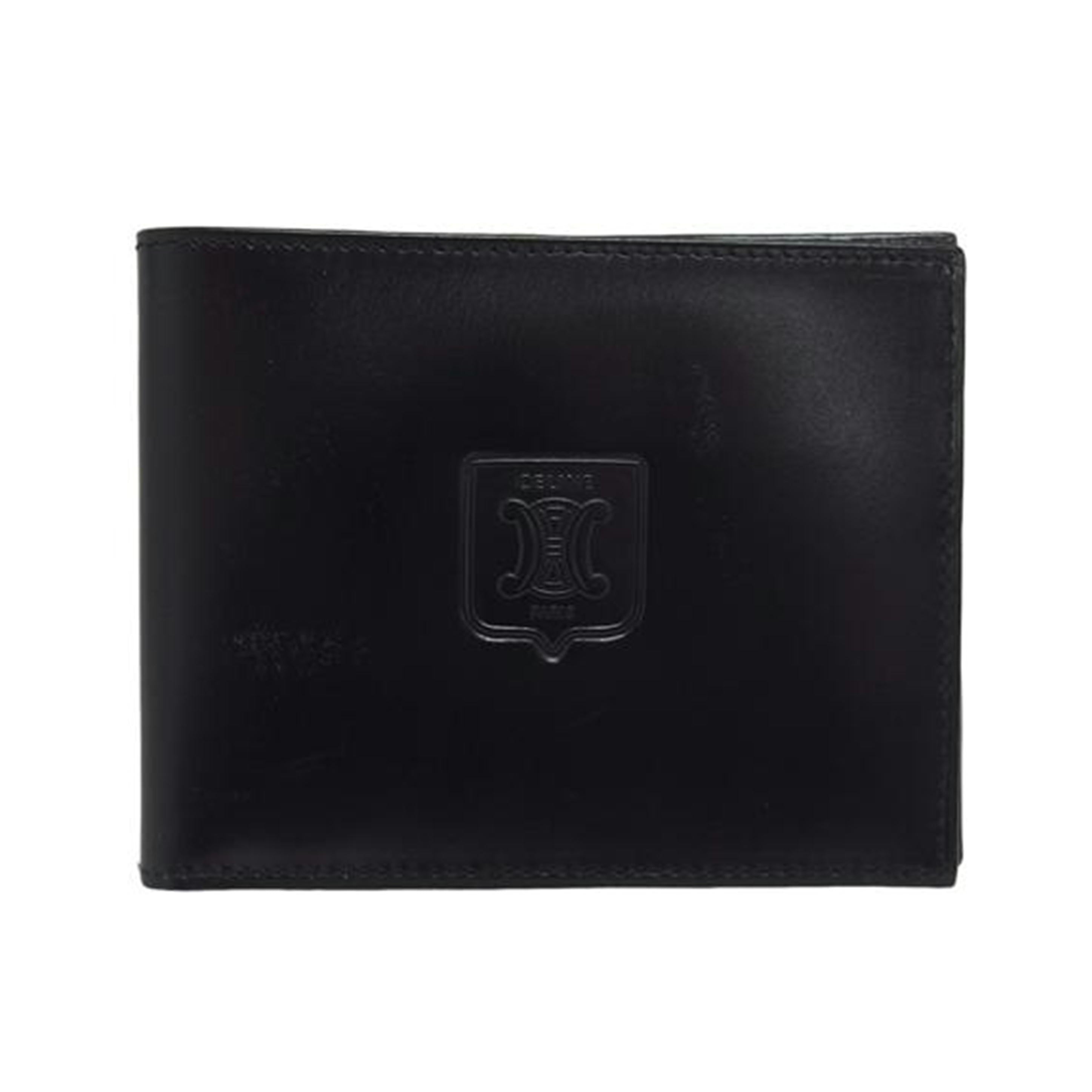 CELINE セリーヌ/二つ折り財布/カード・札入れ/ブラック//JMB10/Bランク/04