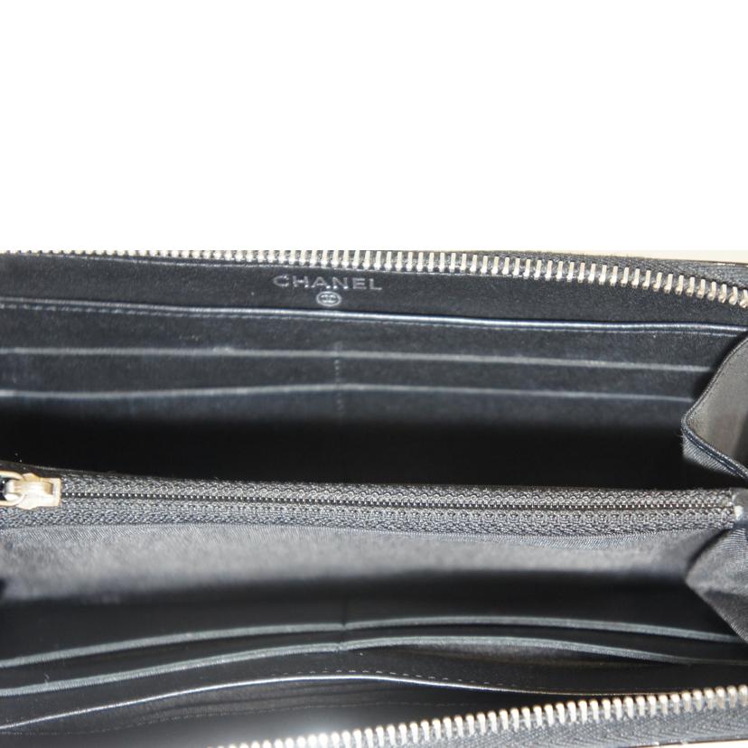 CHANEL シャネル/ブリリアントラウンドファスナー長財布/A50106//15300441/Bランク/94