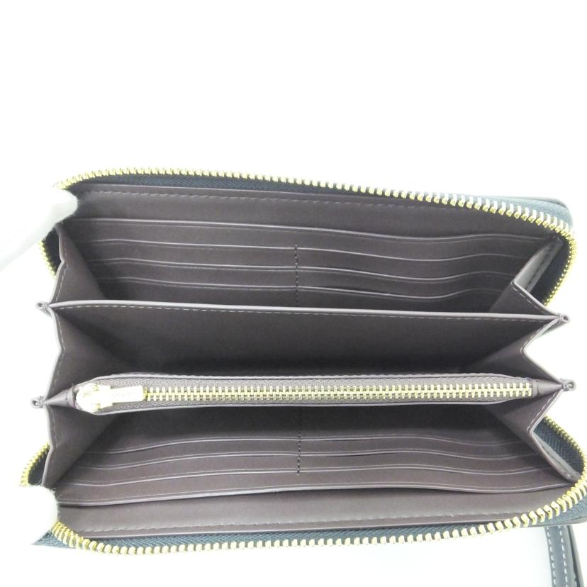 COACH コーチ/シグネチャーモノグラム/ラウンドジップ長財布/CF521//M22**/Aランク/88