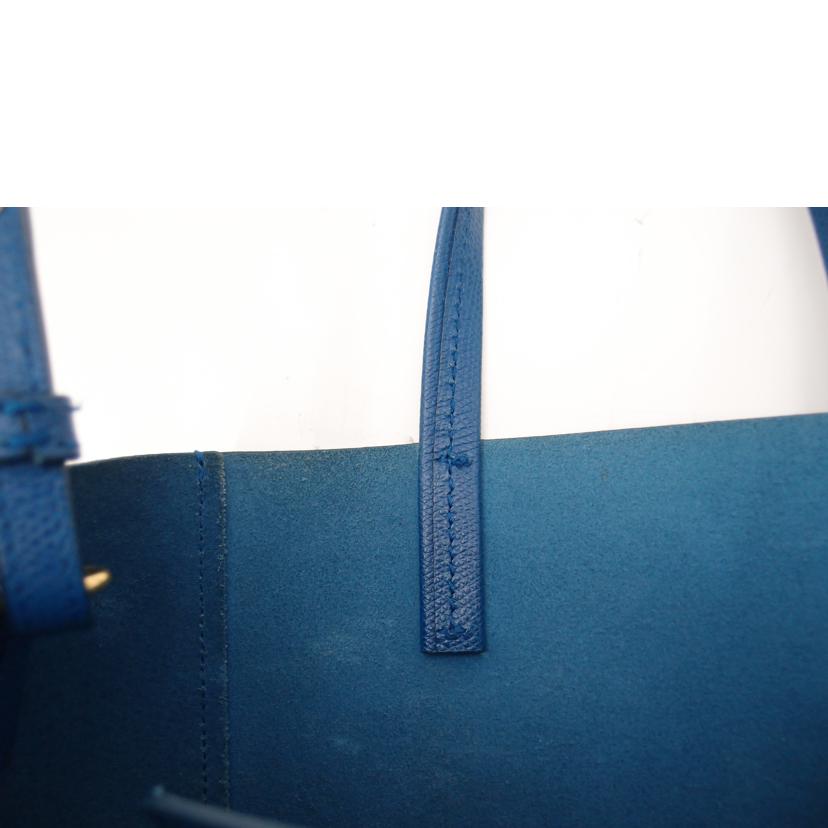 CELINE セリーヌ ハンド 縦長 斜め掛け 肩掛け レディース メンズ/バーティカルカバ・スモールトート/ブルー/176183XBA //S CU-3105/ABランク/69