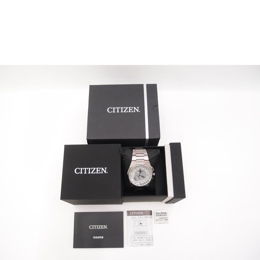 CITIZEN シチズン 腕時計 電波ソーラー メンズ/サテライトウェーブ/Eco-Drive/電波時計/CC2001-57A//4D1020249/ABランク/69