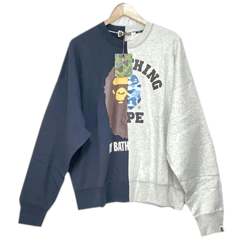 A BATHING APE アベイシングエイプ/LOOSE FIT CREWNECK/001SWH7010021//SAランク/51