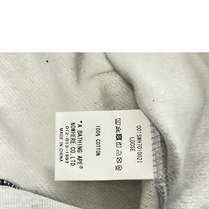 A BATHING APE アベイシングエイプ/LOOSE FIT CREWNECK/001SWH7010021//SAランク/51