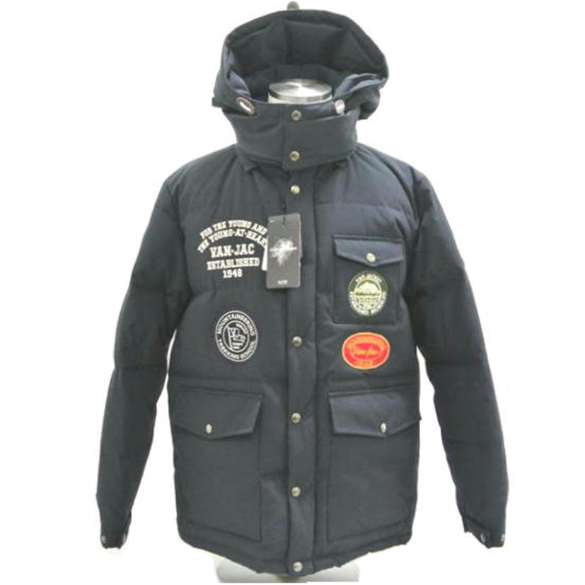 VAN ヴァン/ワッペン付きダウンジャケット/JC-10521//SAランク/87