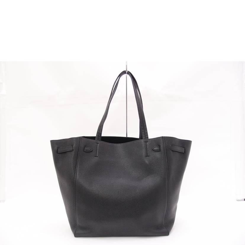 CELINE セリーヌ トートバッグ レザー 黒 レディース/カバファントム・スモール/カーフスキン/ブラック/176023TNI//F-CU-2156/Aランク/69