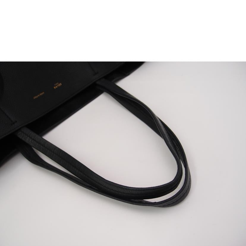 CELINE セリーヌ トートバッグ レザー 黒 レディース/カバファントム・スモール/カーフスキン/ブラック/176023TNI//F-CU-2156/Aランク/69