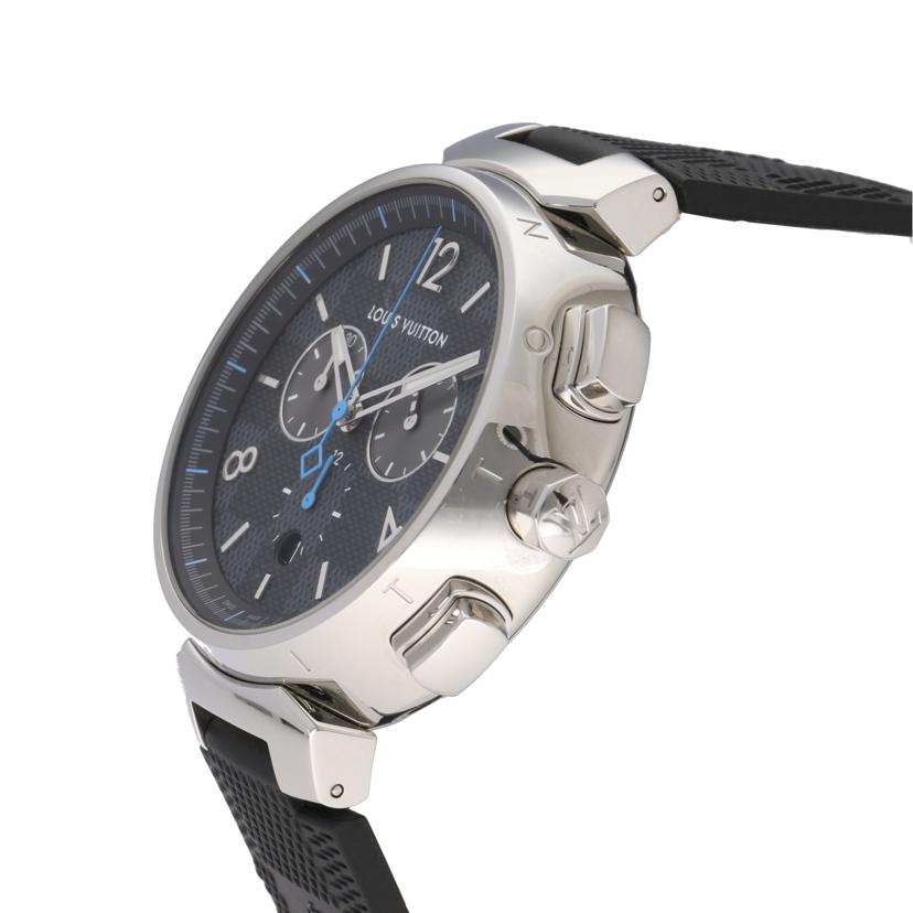 LOUIS VUITTON ルイ・ヴィトン/タンブールGM・クロノグラフ/ダミエグラフィット/クオーツ/QA094Z//UH6***/ABランク/75