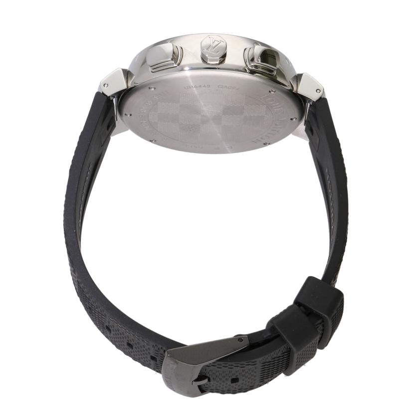 LOUIS VUITTON ルイ・ヴィトン/タンブールGM・クロノグラフ/ダミエグラフィット/クオーツ/QA094Z//UH6***/ABランク/75