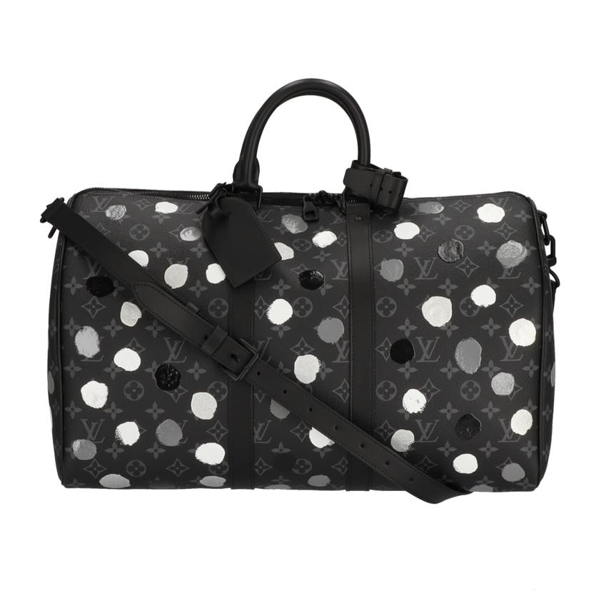 LOUIS VUITTON ルイヴィトン LOUISVUITTON 草間彌生 モノグラムエクリプス キーポル45 M46400 メンズ /キーポル45/モノグラムエクリプス×草間彌生/M46400//RFI****/Sランク/37