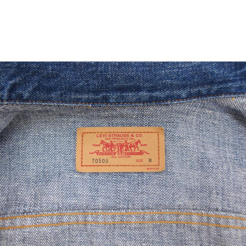 Levi's リーバイス/デニムジャケット/70505/Gジャン/70505-0301//ABランク/04