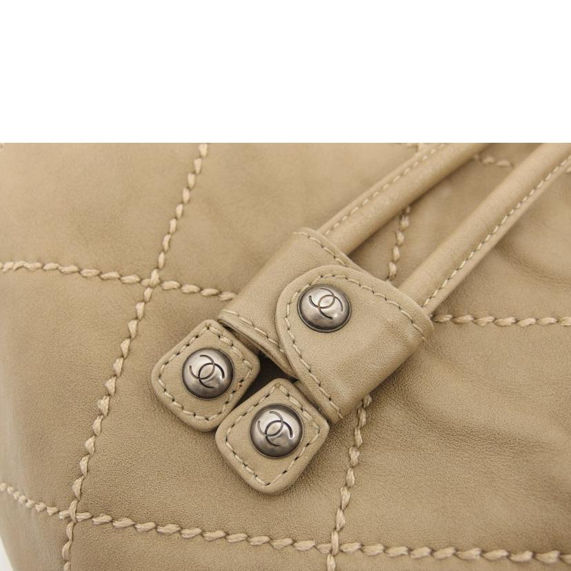 CHANEL シャネル/ワイルドステッチ/ワンショルダーバッグ/ベージュ系//11335427/Bランク/04