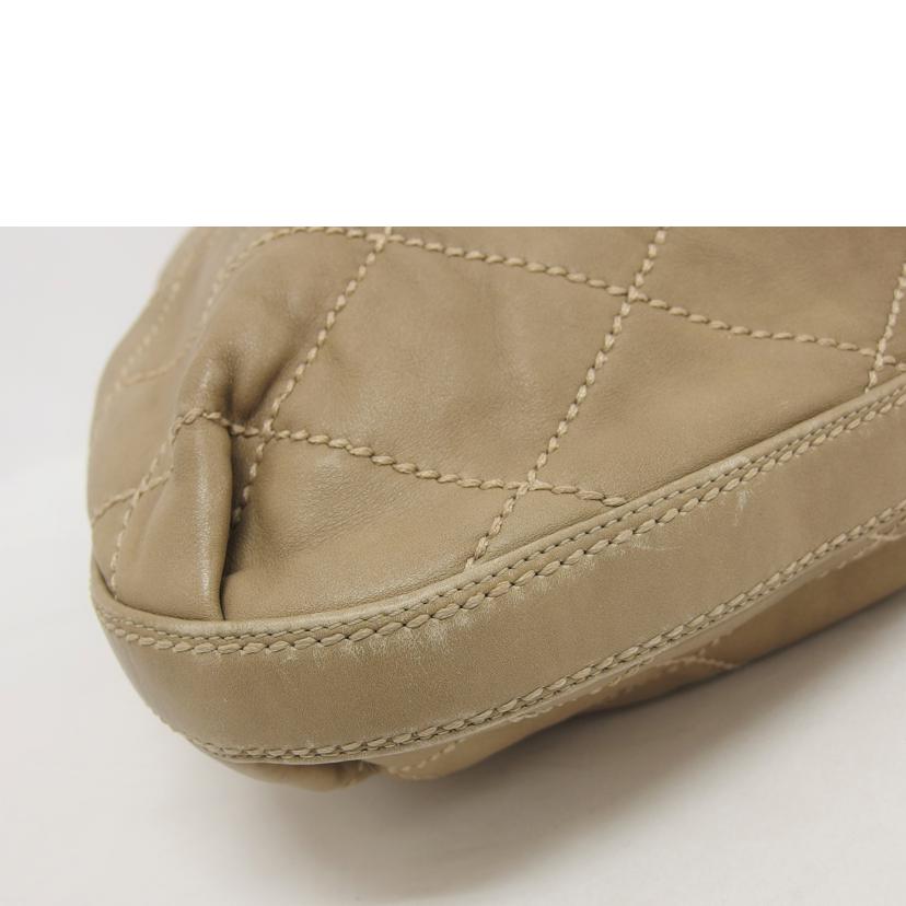 CHANEL シャネル/ワイルドステッチ/ワンショルダーバッグ/ベージュ系//11335427/Bランク/04