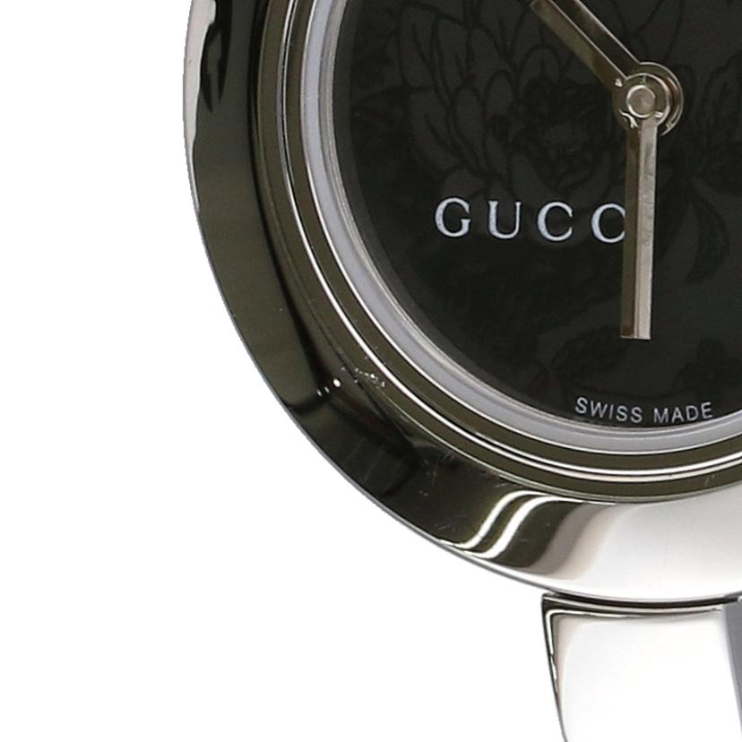GUCCI グッチ/バングルウォッチ・1Pダイヤ/レディース/クオーツ/105//107*****/Aランク/03