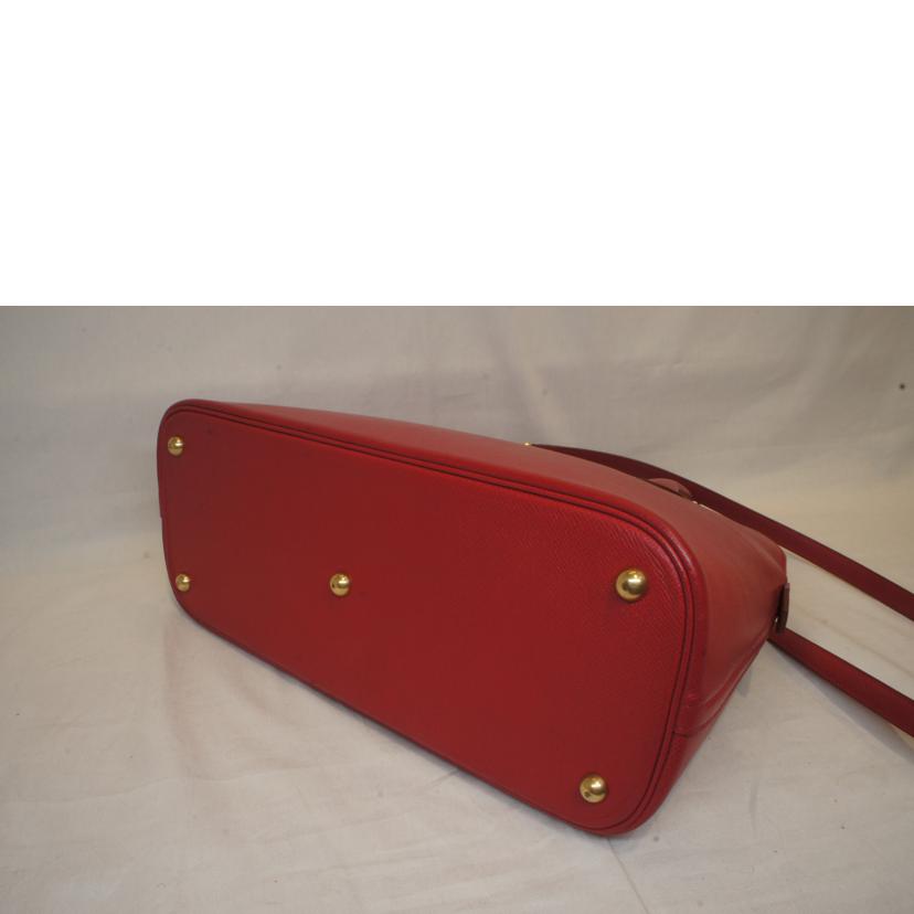 HERMES エルメス/ボリード35/クシュベル/ルージュヴィフ/GD金具//23C ○Y刻印/Aランク/92
