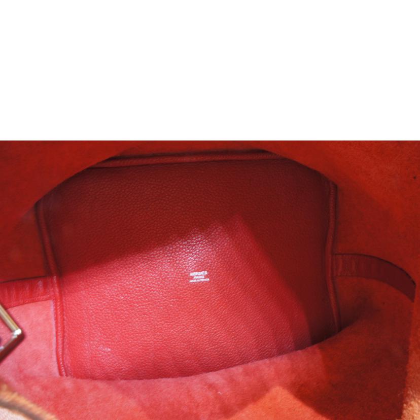 HERMES エルメス/ピコタンロックGM/トリヨンクレマンス/ルージュカザック//□Q刻印C034/Aランク/92