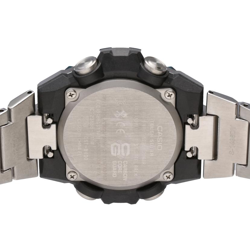 CASIO カシオ/G-SHOCK/G-STEEL/電波ソーラー×スマホリンク/GST-B400CD-1A3JF//003*****/SAランク/75