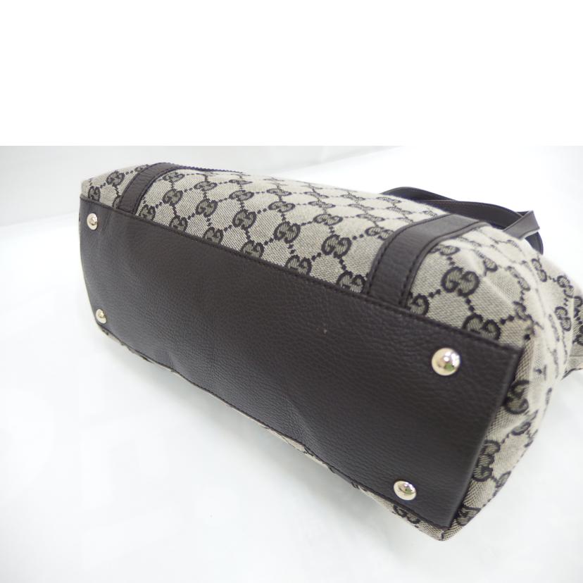 GUCCI グッチ/GGキャンバストート/グレー/272399//498879/Bランク/82