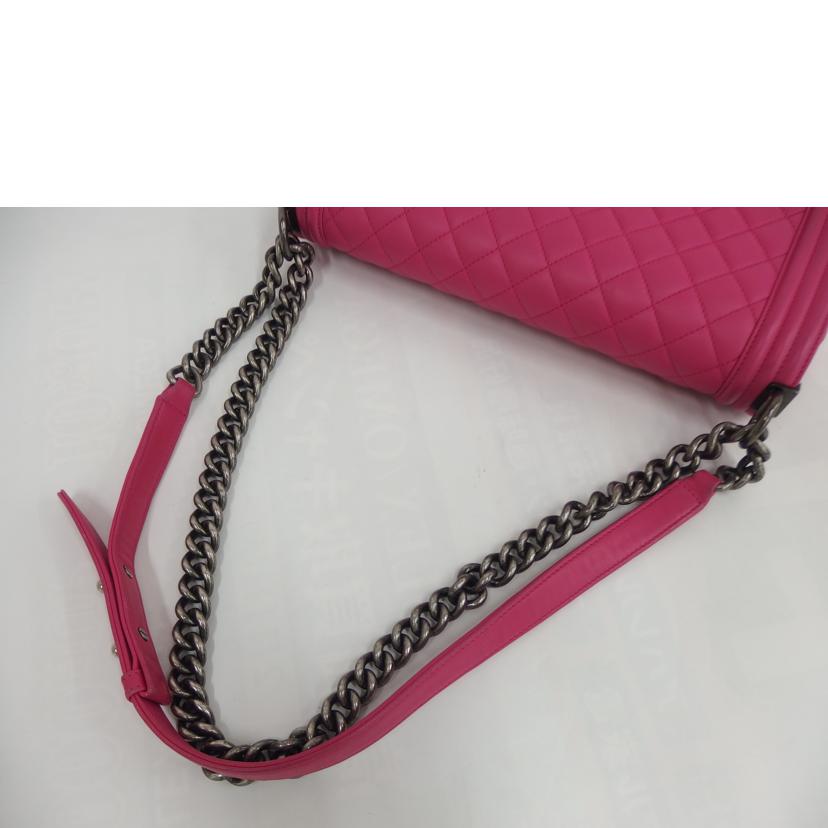 CHANEL シャネル/ ボーイシャネル レザーチェーンショルダー//19271523/Bランク/82