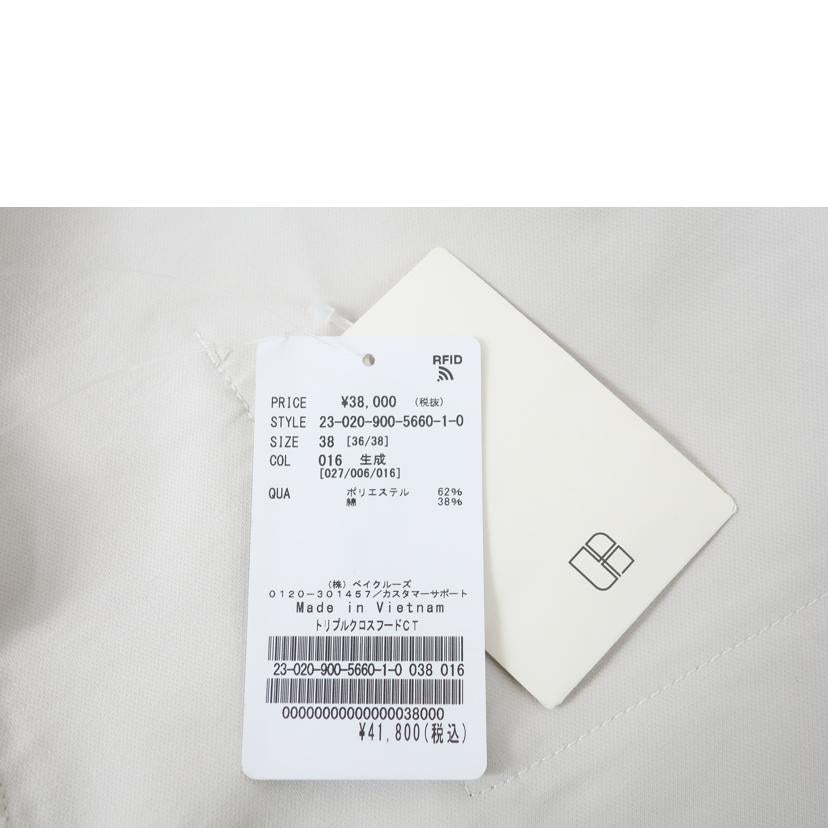 IENA イエナ/トリプルクロスフードコート/サイズ38 Mサイズ相当 ホワイト/23-020-900-5660-1-0//Aランク/65