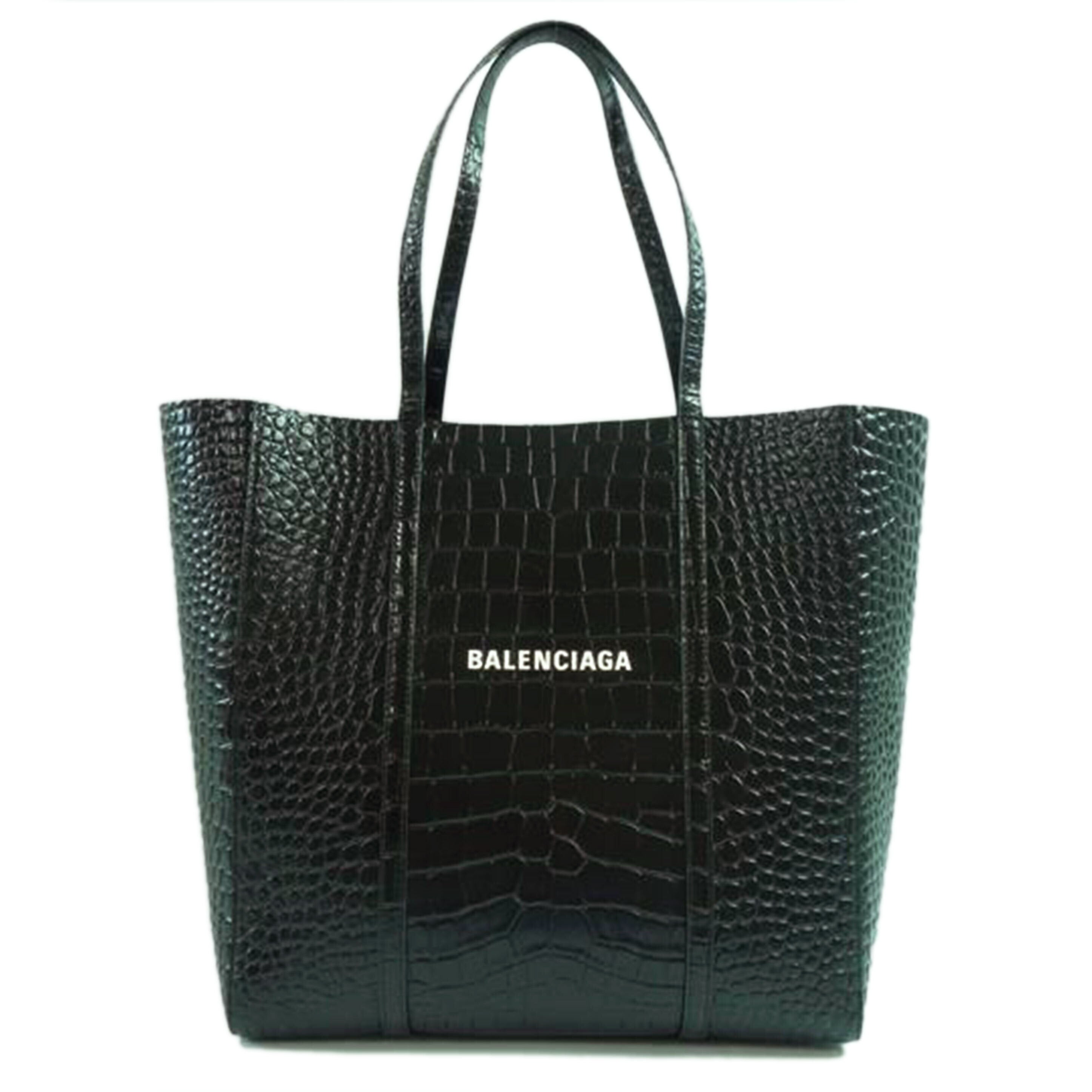 BALENCIAGA バレンシアガ/エブリデイトートS/クロコ調/551812//1000・V・002123/Aランク/83