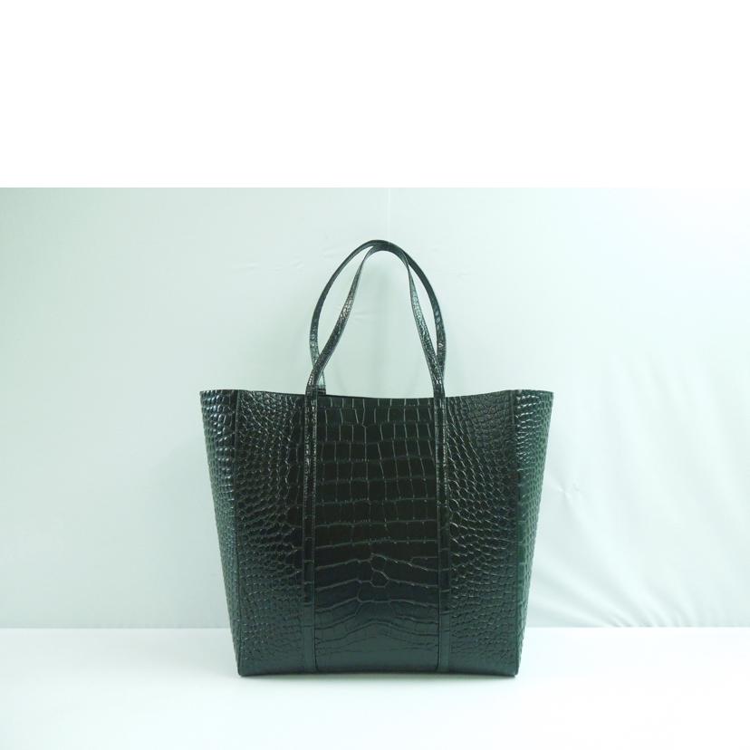 BALENCIAGA バレンシアガ/エブリデイトートS/クロコ調/551812//1000・V・002123/Aランク/83