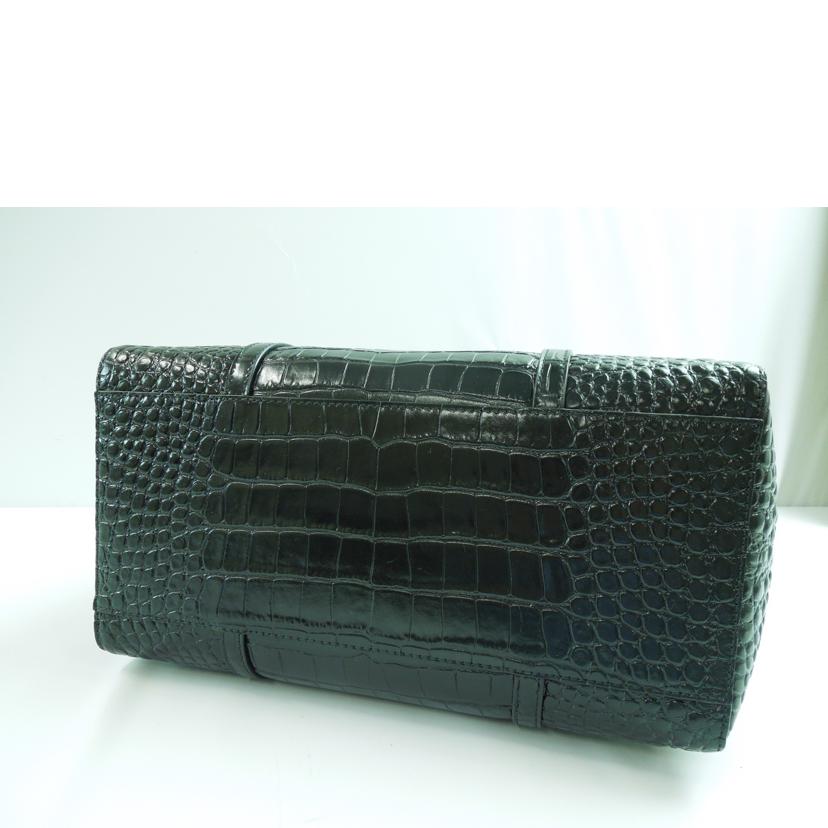 BALENCIAGA バレンシアガ/エブリデイトートS/クロコ調/551812//1000・V・002123/Aランク/83