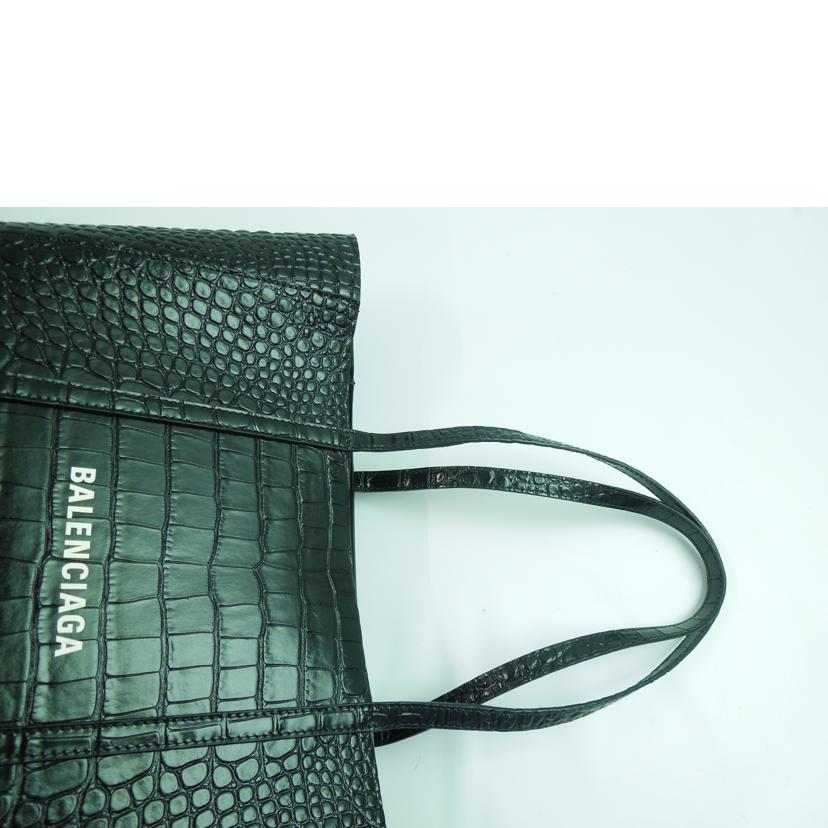 BALENCIAGA バレンシアガ/エブリデイトートS/クロコ調/551812//1000・V・002123/Aランク/83