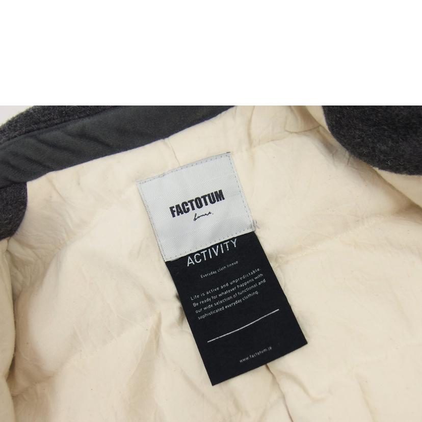 FACTOTUM ファクトタム/メルトンダウンジャケット//Bランク/04