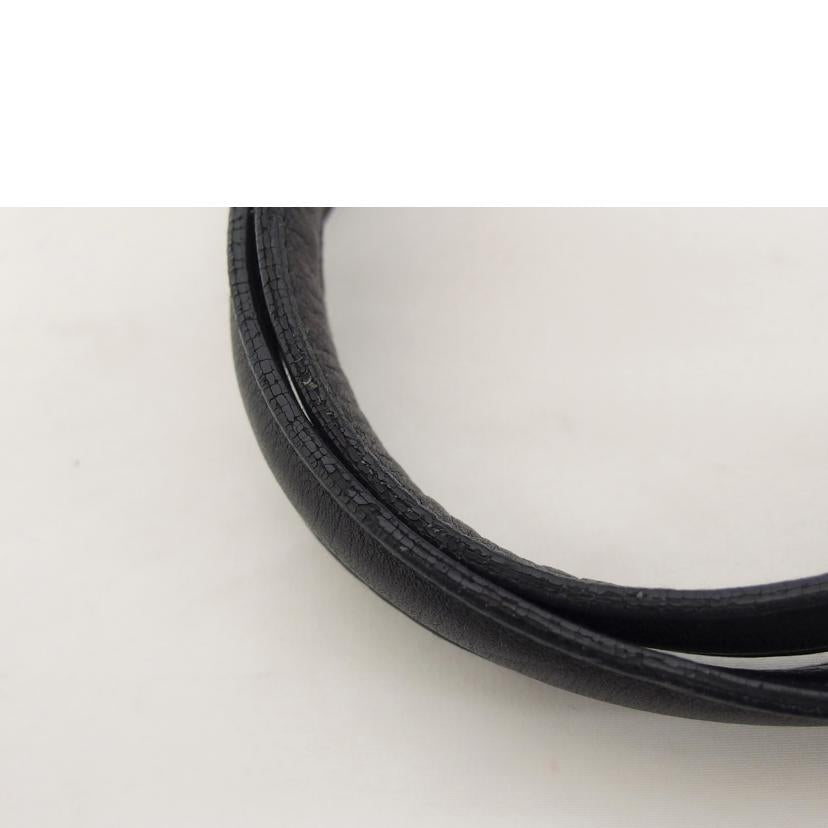 GUCCI グッチ/ダブルG/レザートートバッグ/ブラック/162094//213317/Bランク/04