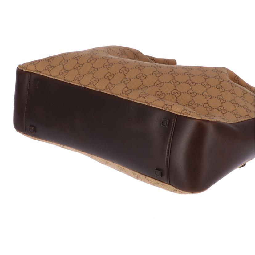 GUCCI グッチ/GGキャンバスレザートート/ミニポーチ付き/101920//1705/Bランク/75