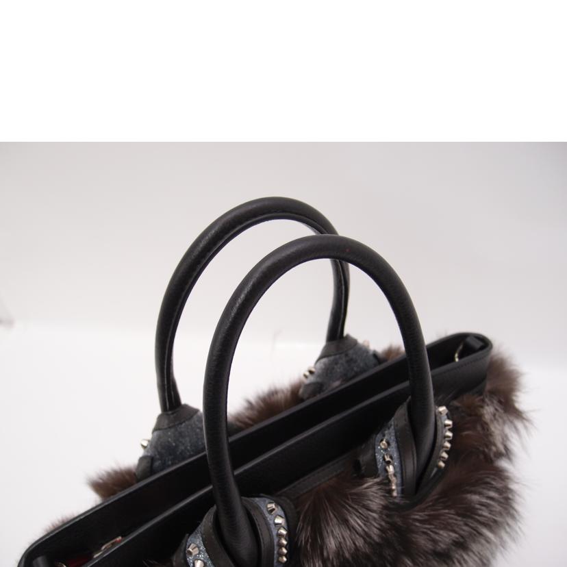 C.Louboutin クリスチャン・ルブタン/ミンクファー×レザーハンド//ABランク/69