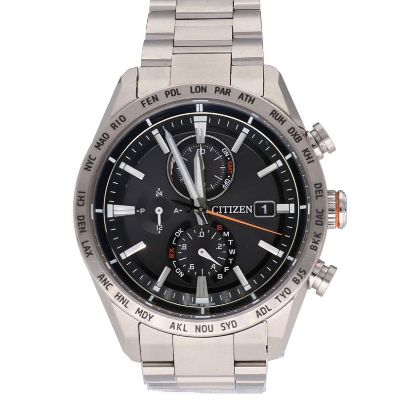 CITIZEN シチズン/アテッサダイレクトフライトACT/電波ソーラー/AT8181-63E//9N1******/Bランク/06