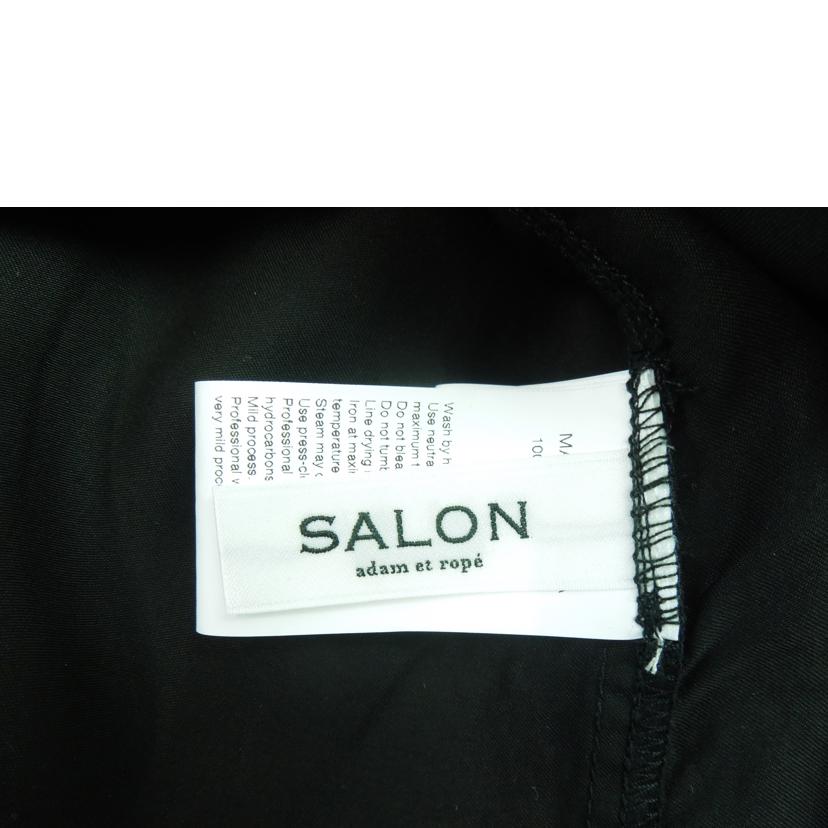SALON/SALON オーバーダイ シャツワンピース ブラック サイズF/SHE32460-B//Aランク/83