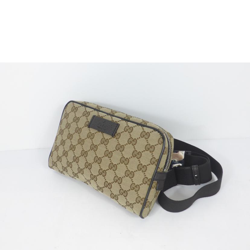 GUCCI グッチ/GGキャンバスウエストポーチ/KY9KN/449174//486628/Aランク/43
