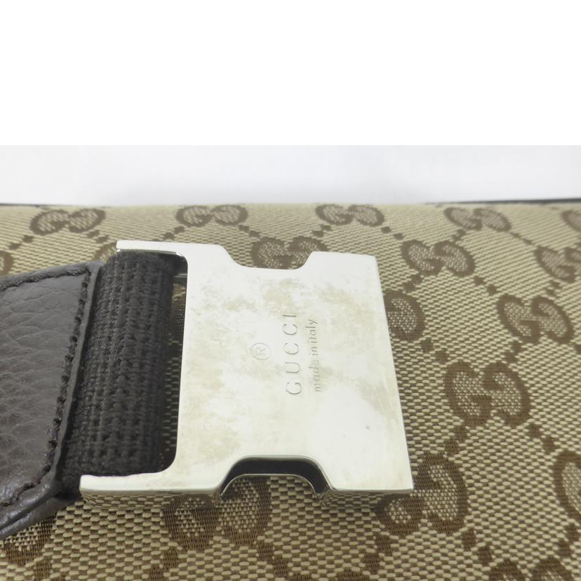 GUCCI グッチ/GGキャンバスウエストポーチ/KY9KN/449174//486628/Aランク/43