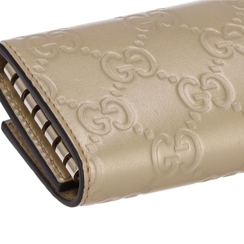 GUCCI グッチ/GGシマ/6連キーケース/388682・493075//Aランク/75