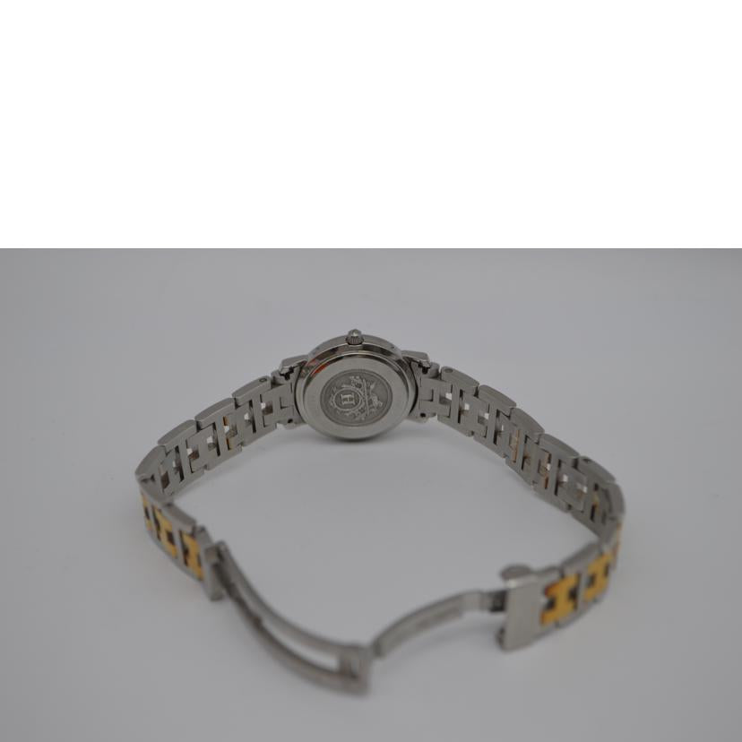 HERMES エルメス/クリッパーコンビレディースクォーツ/CL4.220//147****/ABランク/89