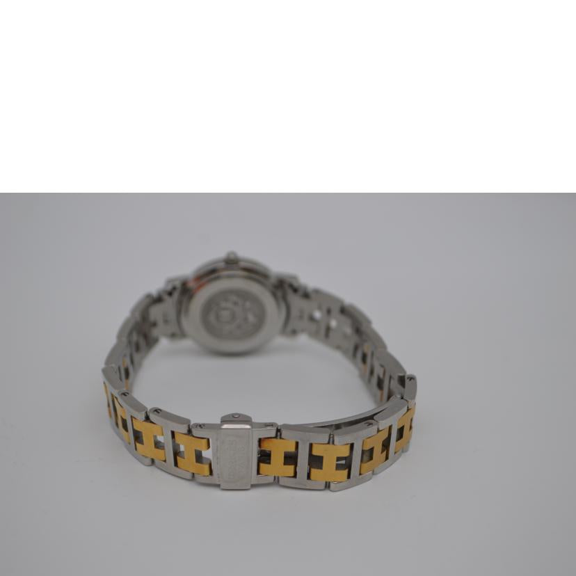 HERMES エルメス/クリッパーコンビレディースクォーツ/CL4.220//147****/ABランク/89