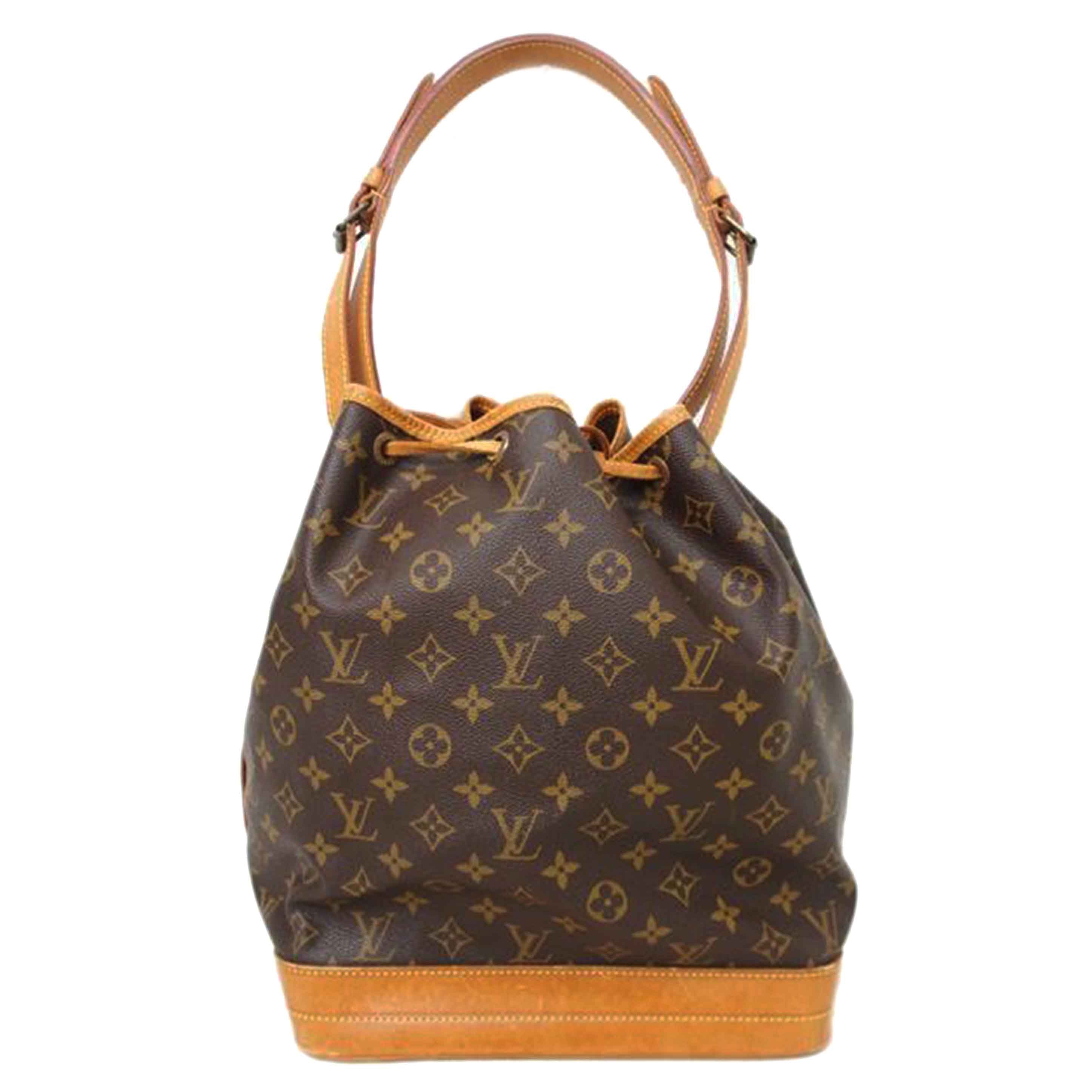 LV ルイヴィトン ルイ・ヴィトン ビトン ショルダーバッグ ハンドバッグ トートバッグ ブラウン メンズ レディース 定番 人気 LV 斜め掛け 肩がけ/ノエ/モノグラム/M42224//884/Bランク/78