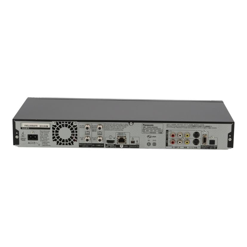 Panasonic パナソニック/BDレコーダー/MDR-BW690//VN0LA054078/Bランク/78